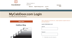 Desktop Screenshot of mycabdoor.com